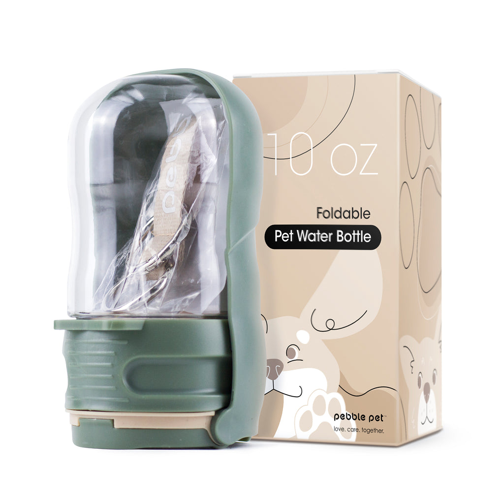 Foldable Pet Water Bottle 10oz