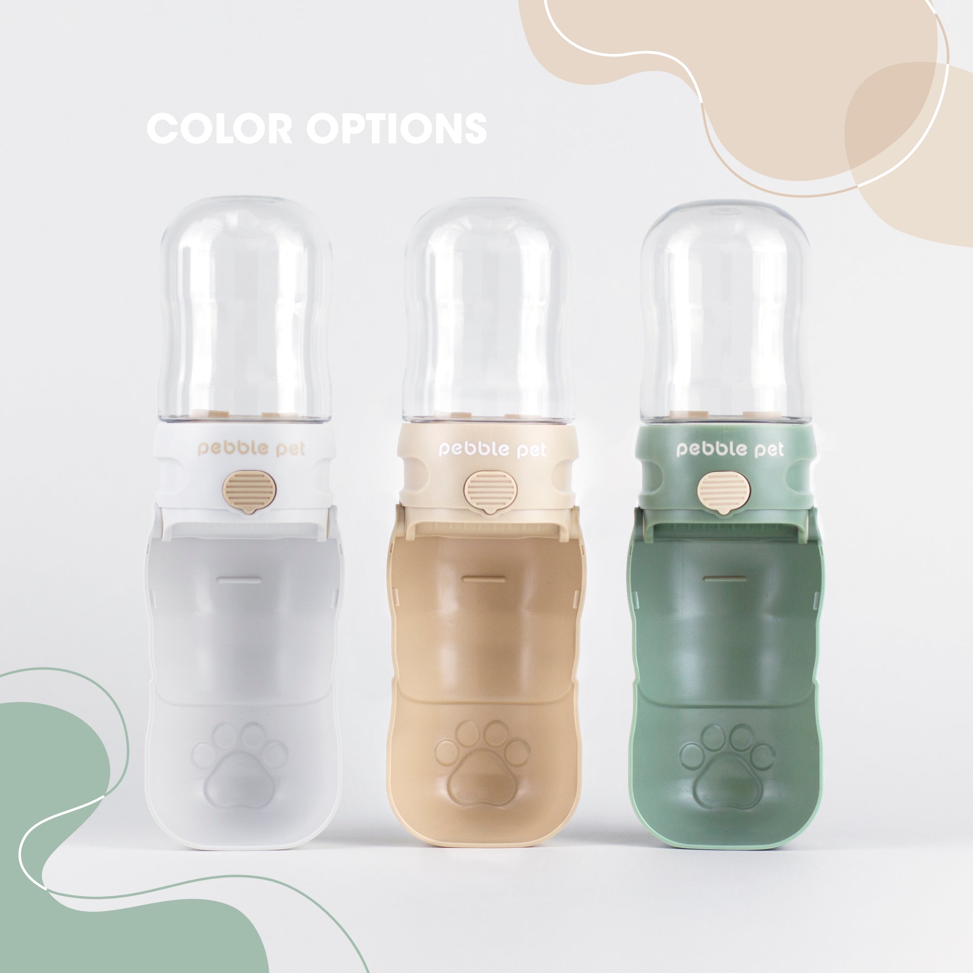 Foldable Pet Water Bottle 10oz